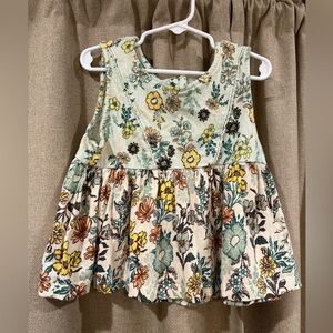 Haute Hippie Kids Floral Tank Top